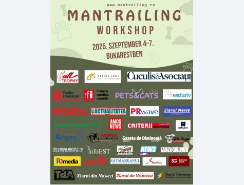 2025. szeptember 4–7. Bukarestben – Mantrailing Workshop