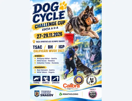DogCycle Challenge Cup 2026 – 2nd Edition