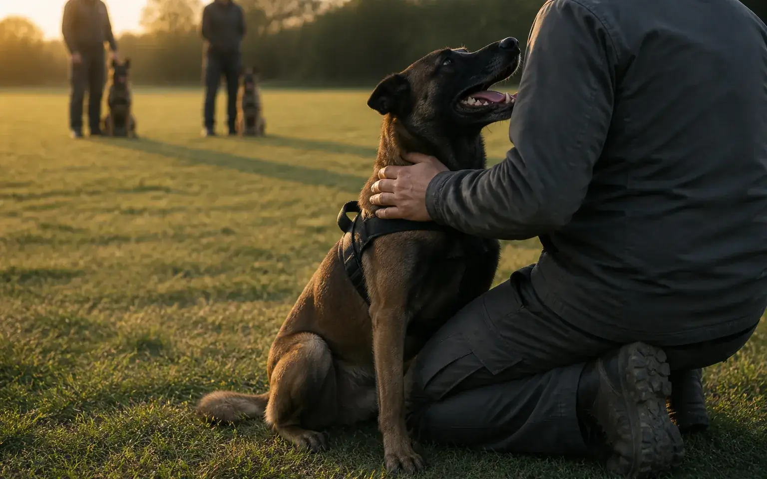 Mantrailing Romania - scent tracking training with K9 teams