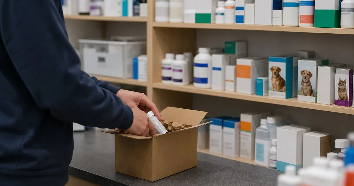 Veterinary pharmacy and product delivery