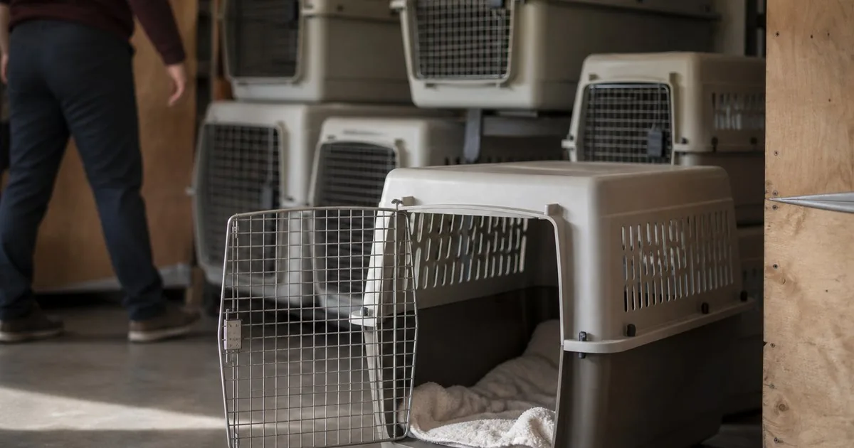 Transport crate rental