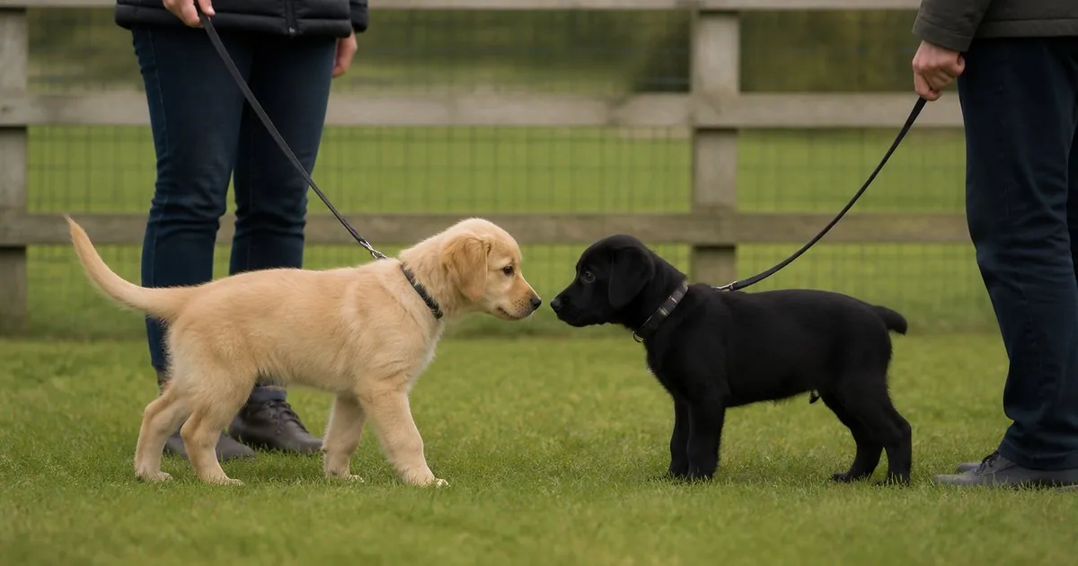 Controlled socialisation for puppies and adults